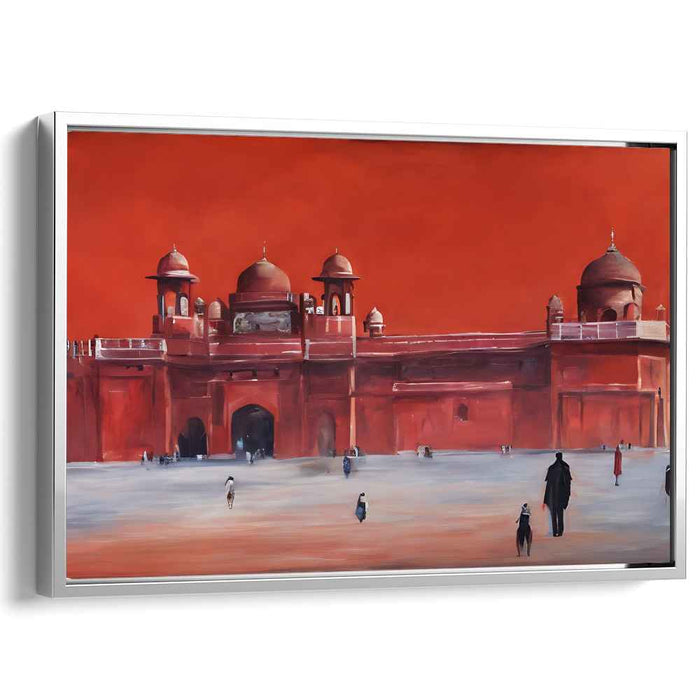 Abstract Red Fort #129