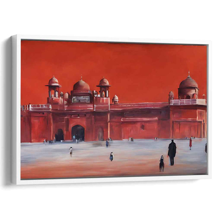 Abstract Red Fort #129