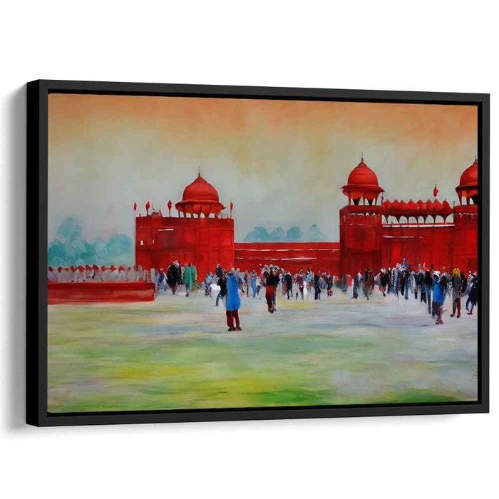 Abstract Red Fort #130