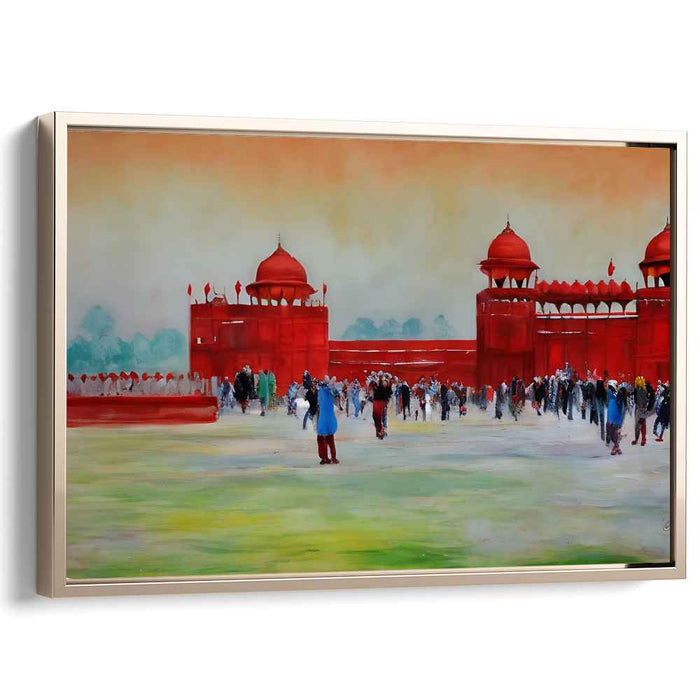Abstract Red Fort #130
