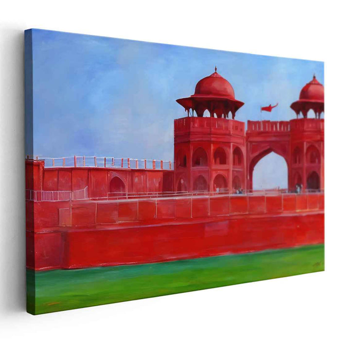 Abstract Red Fort #132