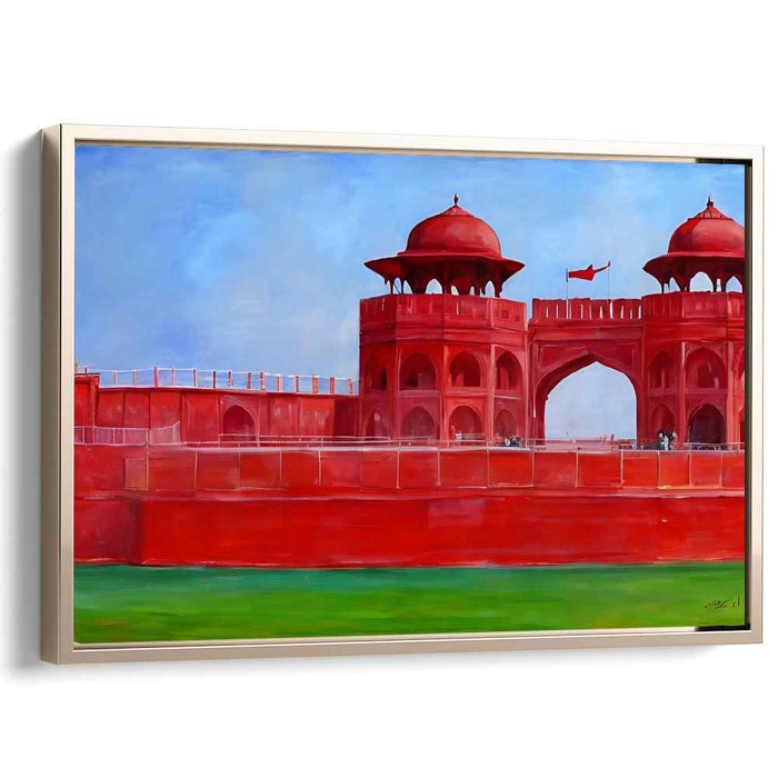 Abstract Red Fort #132