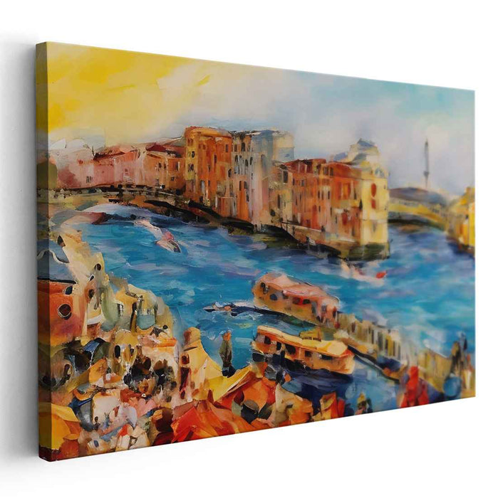 Abstract Rialto Bridge #112