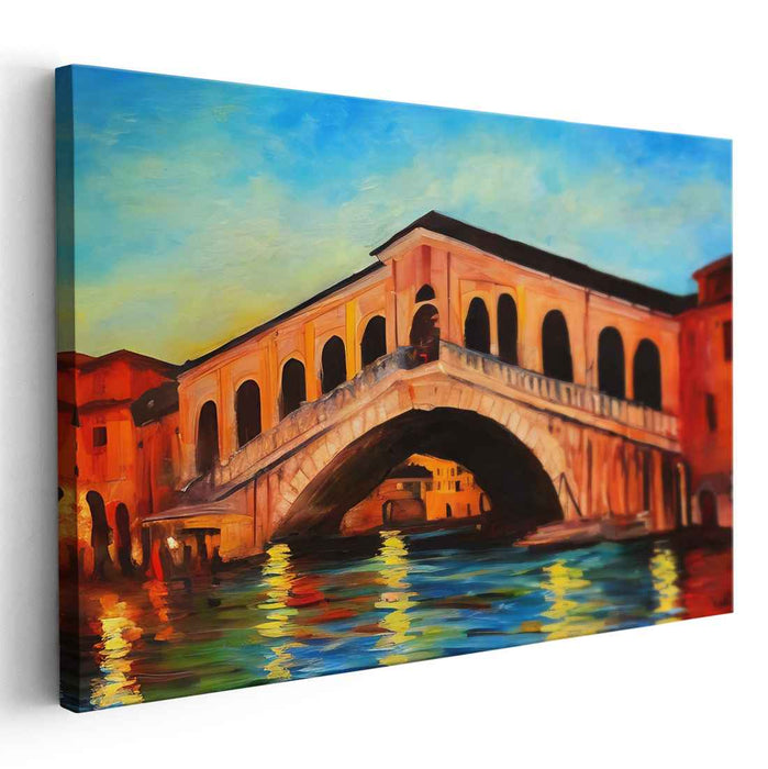 Abstract Rialto Bridge #113