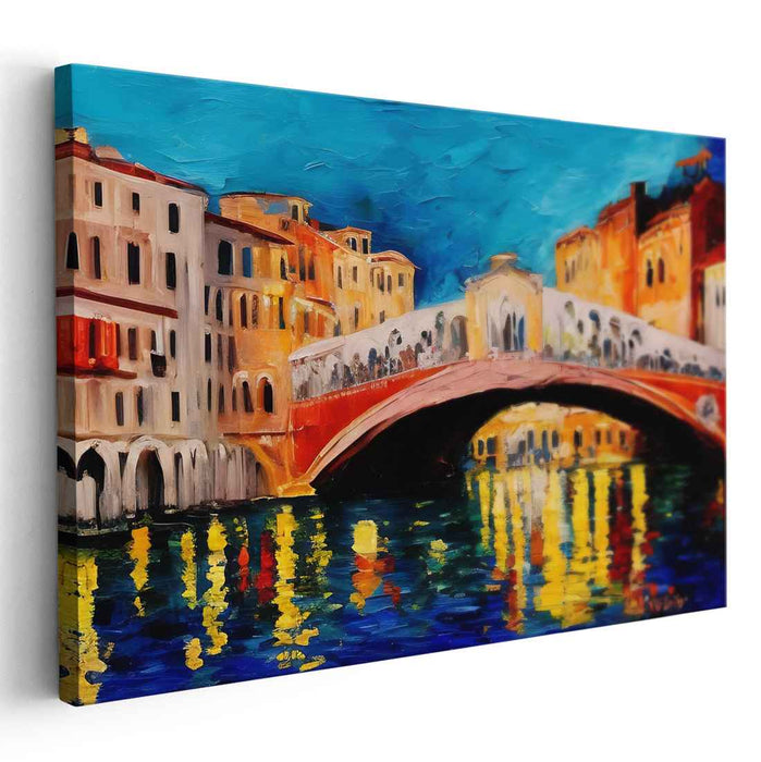 Abstract Rialto Bridge #124