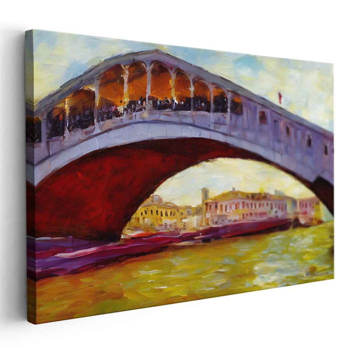 Abstract Rialto Bridge #127
