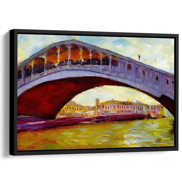 Abstract Rialto Bridge #127