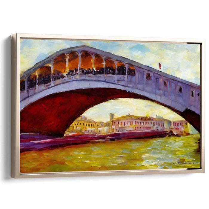 Abstract Rialto Bridge #127