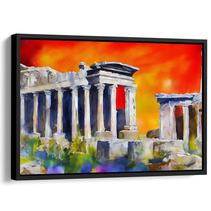 Whispers of Love: A Romantic Watercolor Masterpiece