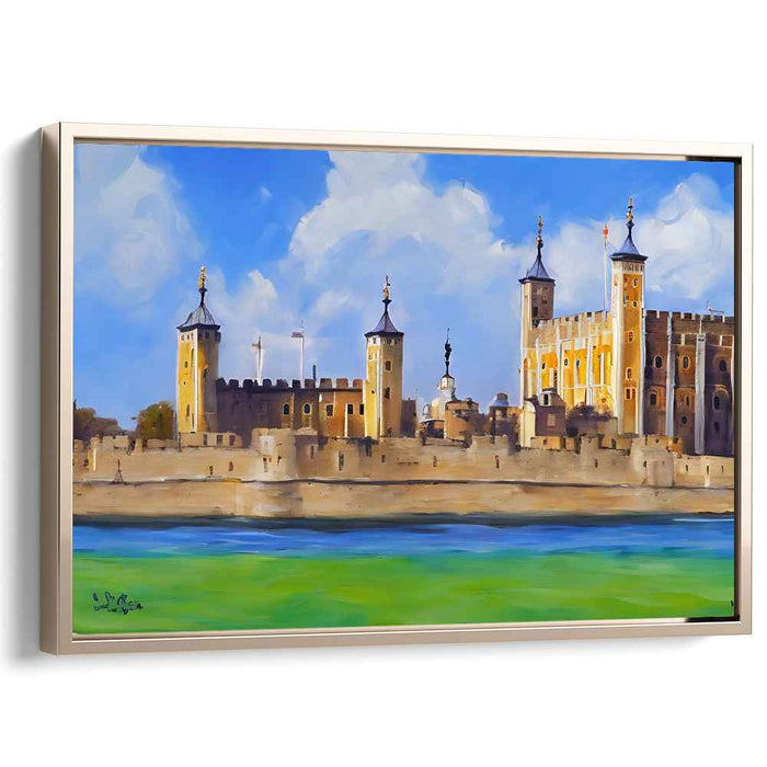 Eternal Horizon Whispers: A Timeless Landscape Canvas Art Print