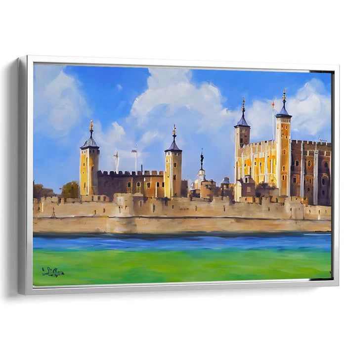 Eternal Horizon Whispers: A Timeless Landscape Canvas Art Print