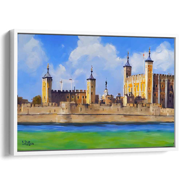 Eternal Horizon Whispers: A Timeless Landscape Canvas Art Print