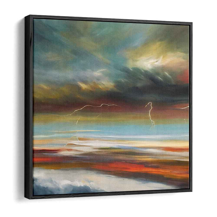 Epic Vista: Dramatic Landscape Canvas Art Print