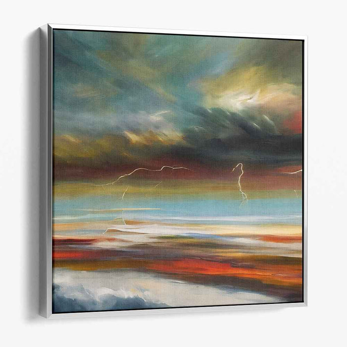 Epic Vista: Dramatic Landscape Canvas Art Print
