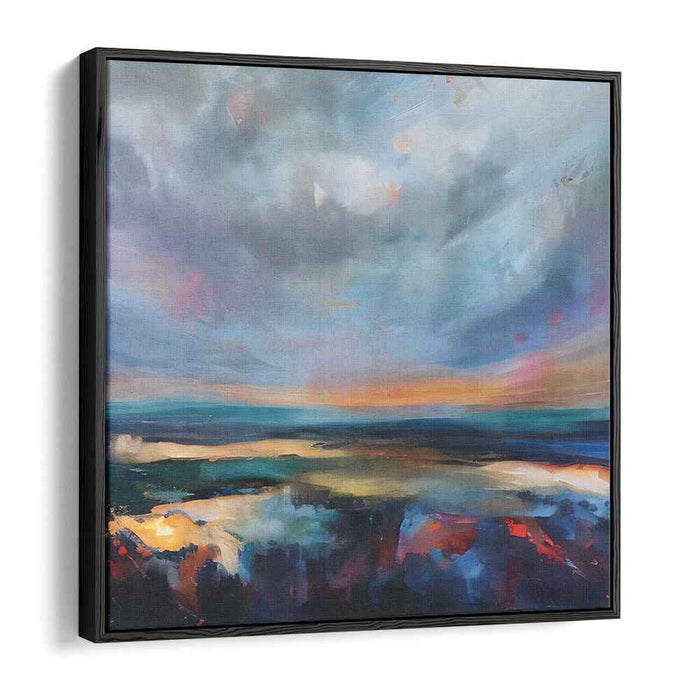 Stormy Palette Mirage: Dramatic Skies and Vibrant Landscapes