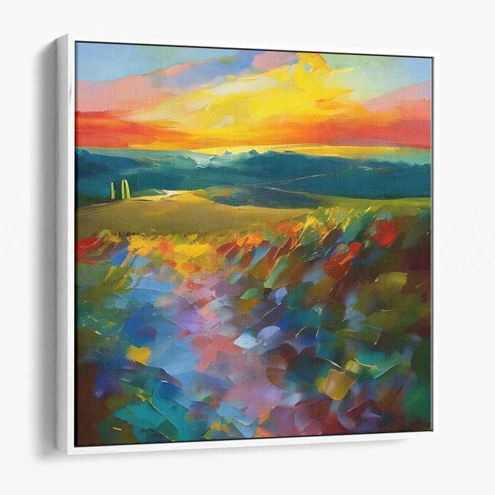 Landscape Illumination: Luminous Landscape Canvas Art