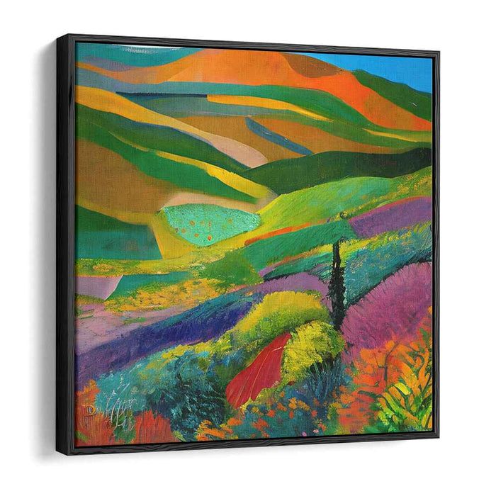 Wild Palette Meadows: Fauvist Landscape in Bloom