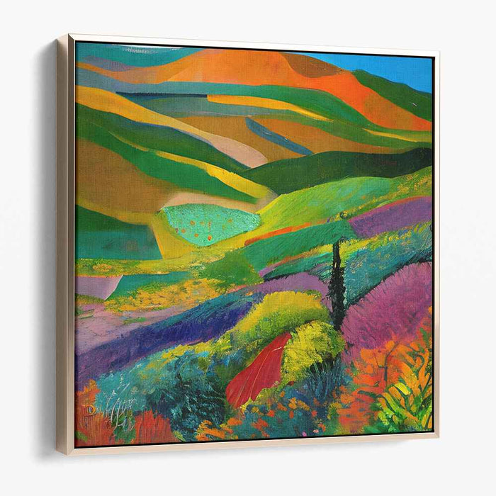 Wild Palette Meadows: Fauvist Landscape in Bloom
