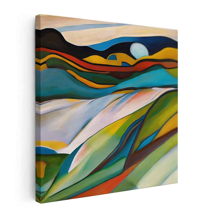 Abstract Valleys #046