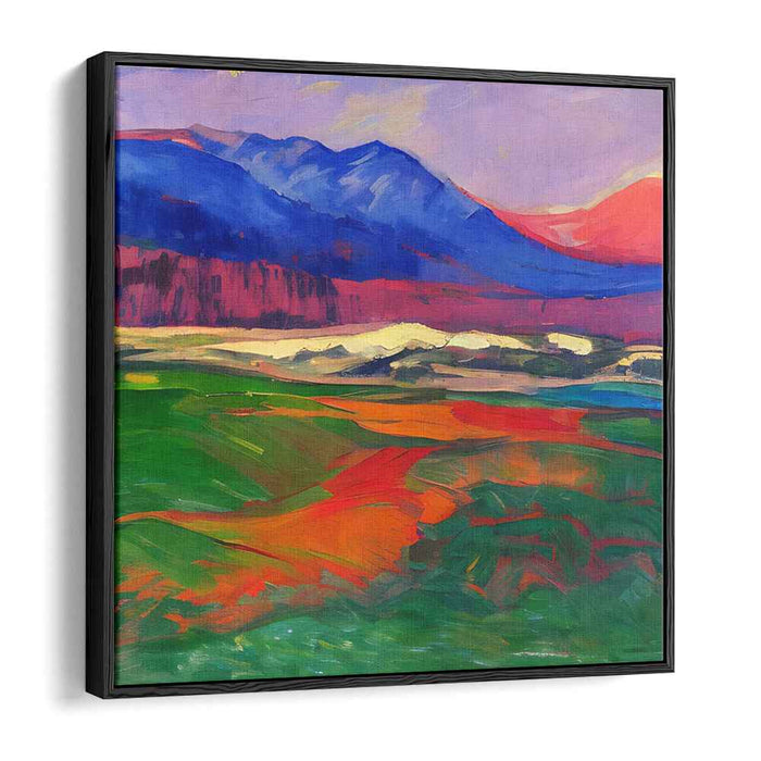 Emotive Horizons: Expressive Landscape Canvas Art