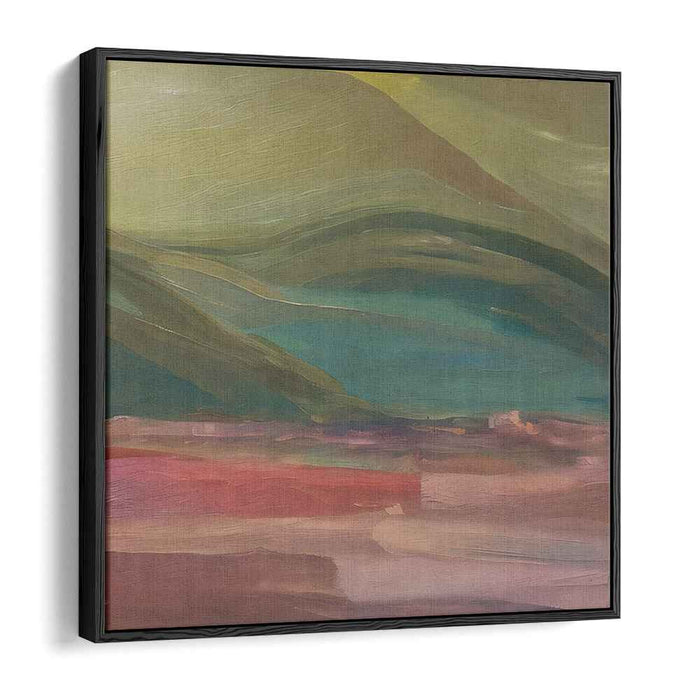 Transient Grounds: Abstract Landscape Canvas Art Print