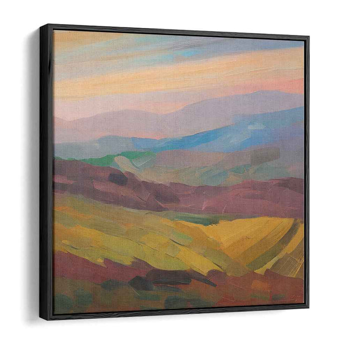Sweeping Valleys: A Colorful Journey Through Nature Canvas Art