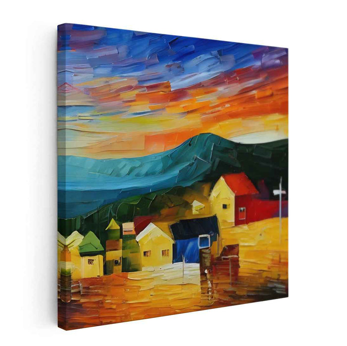 Abstract Village #001