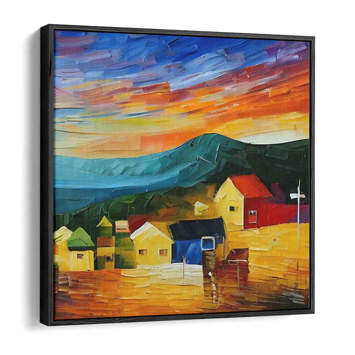 Abstract Village #001