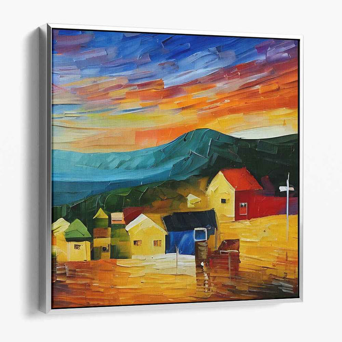 Abstract Village #001