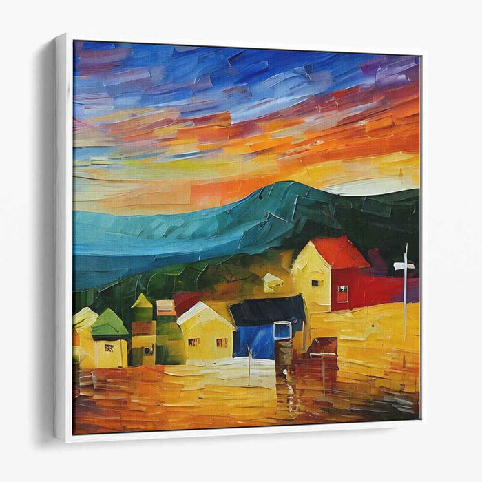 Abstract Village #001