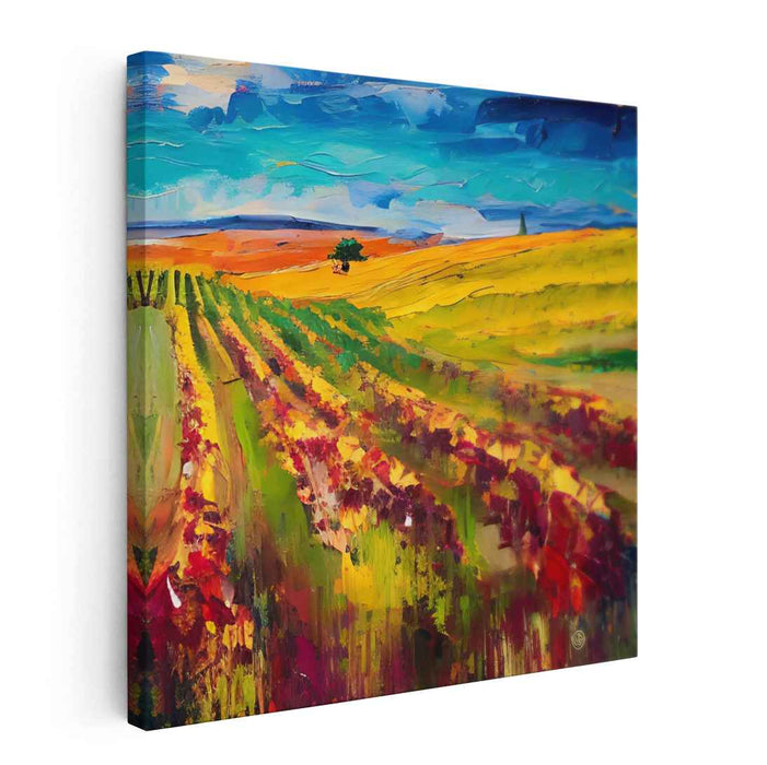 Breeze Through Floral Fields: An Impressionist Celebration of Nature's Bounty