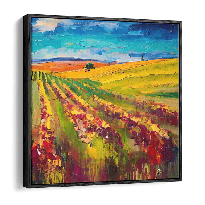 Breeze Through Floral Fields: An Impressionist Celebration of Nature's Bounty