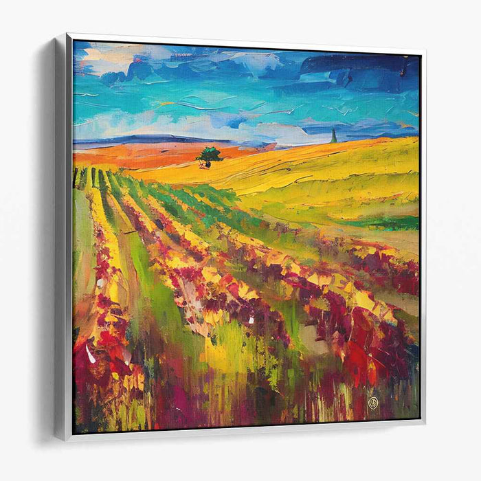 Breeze Through Floral Fields: An Impressionist Celebration of Nature's Bounty