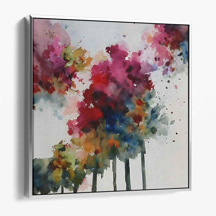 Whispers Of Liquid Dreams: Abstract Expressionist Watercolor Canvas Art