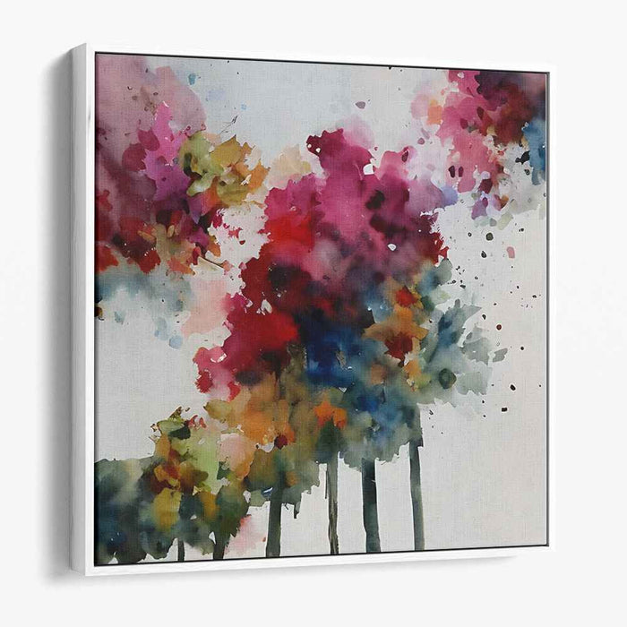 Whispers Of Liquid Dreams: Abstract Expressionist Watercolor Canvas Art