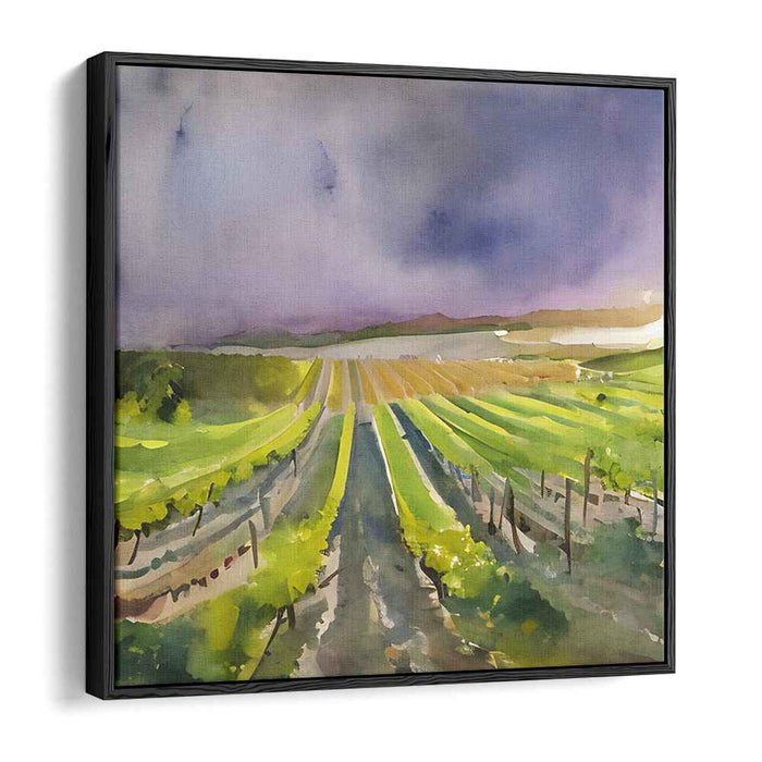 Aquarelle Whisper: Watercolor Impressionist Landscape