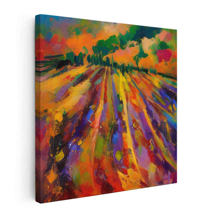Impressionist Overture: A Symphony of Color - Impressionist Landscape Canvas Art