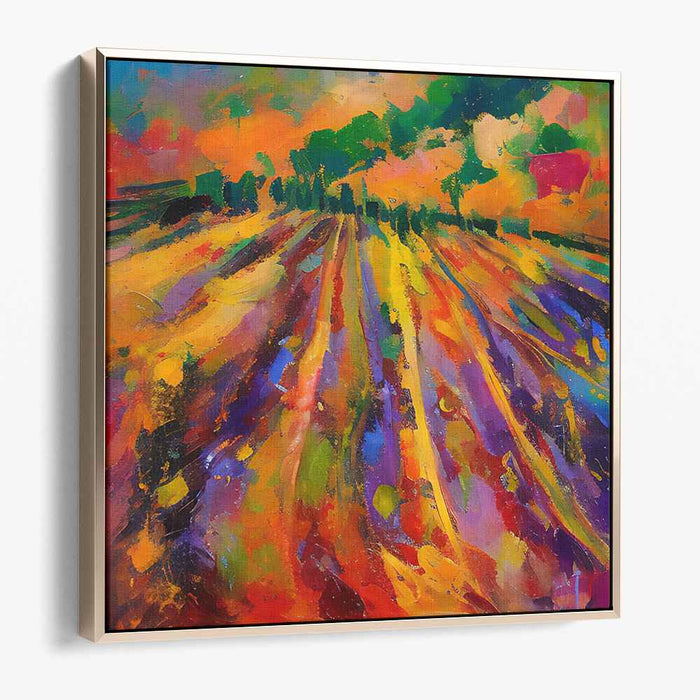 Impressionist Overture: A Symphony of Color - Impressionist Landscape Canvas Art