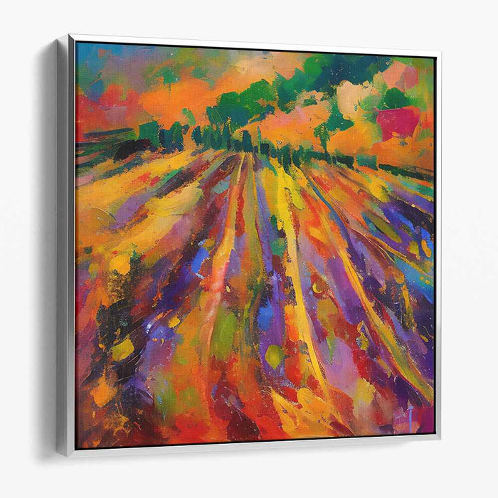 Impressionist Overture: A Symphony of Color - Impressionist Landscape Canvas Art