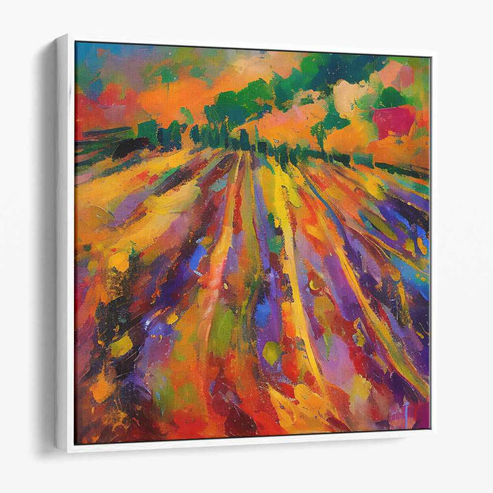 Impressionist Overture: A Symphony of Color - Impressionist Landscape Canvas Art