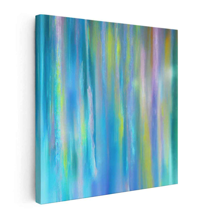 Water's Embrace: Ethereal Abstract Canvas Art