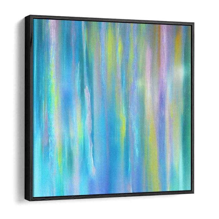 Water's Embrace: Ethereal Abstract Canvas Art