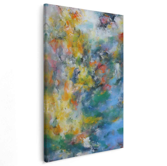 Surreal Sketches: Abstract Expressionist Canvas Art Print