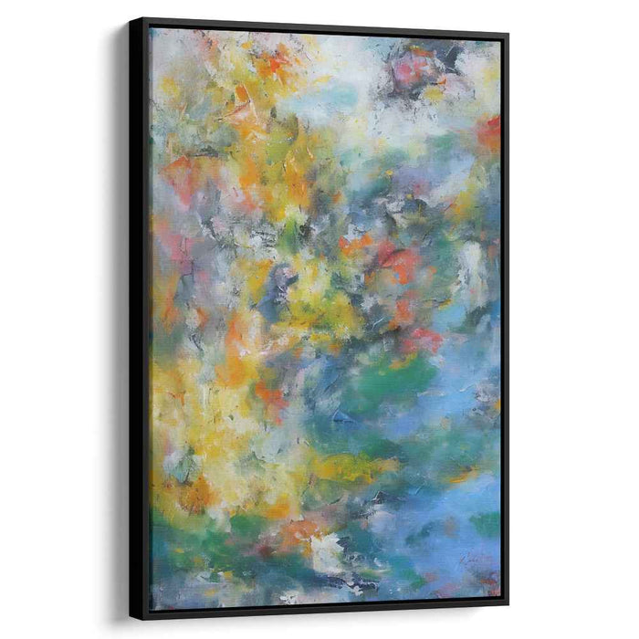 Surreal Sketches: Abstract Expressionist Canvas Art Print