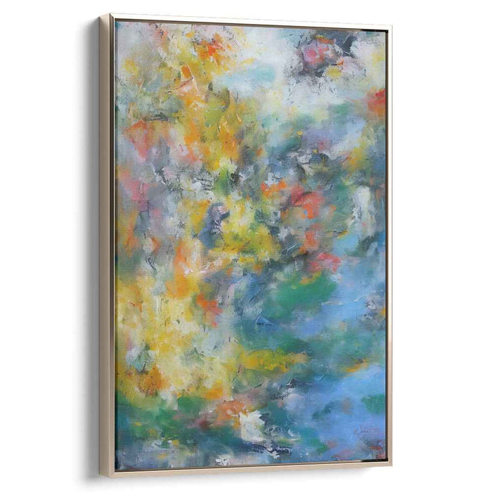Surreal Sketches: Abstract Expressionist Canvas Art Print