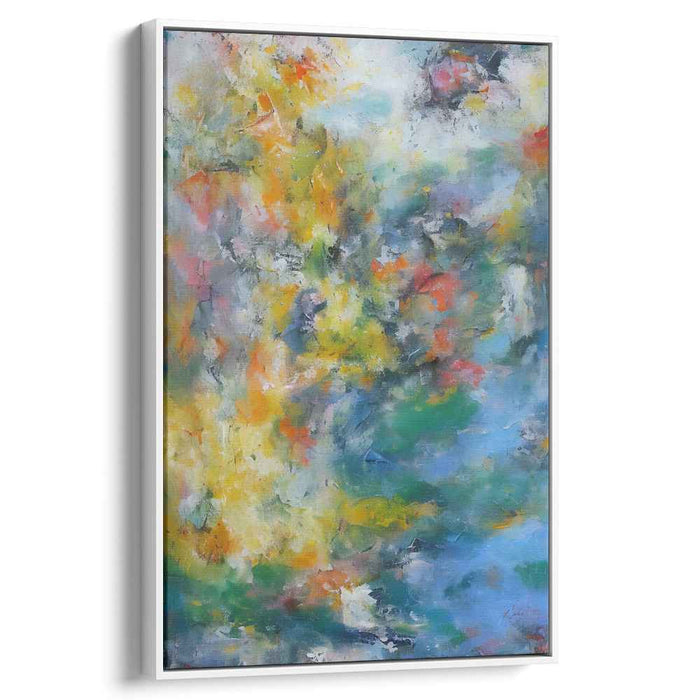 Surreal Sketches: Abstract Expressionist Canvas Art Print