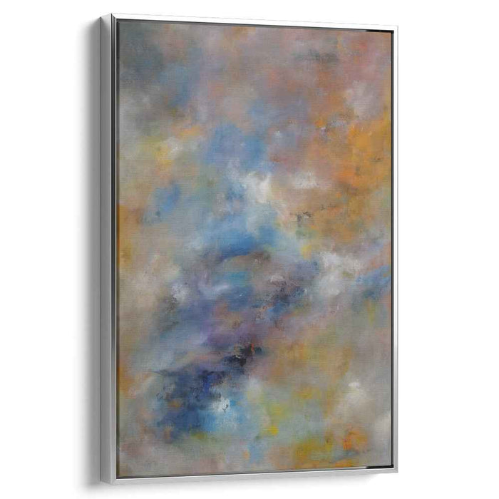 Color Dance of Emotions: Abstract Expressionist Color Symphony Canvas Art Print