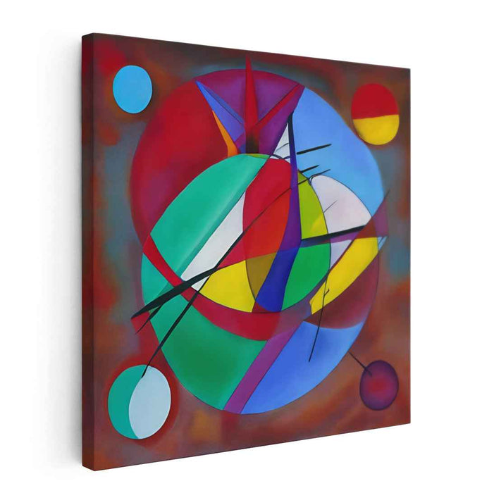 Spheres of Harmony: Modern Geometric Abstraction in Bold Colors