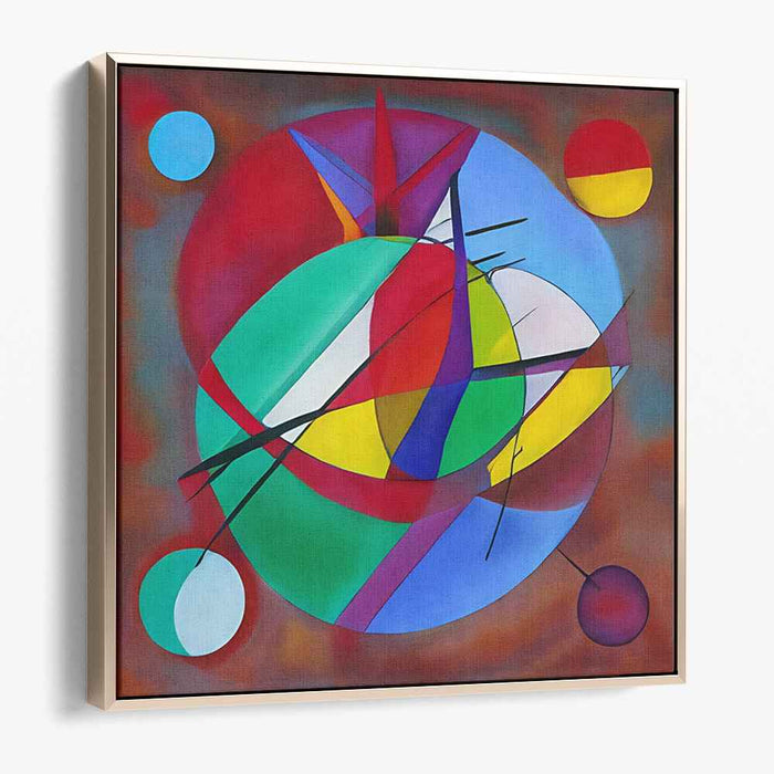 Spheres of Harmony: Modern Geometric Abstraction in Bold Colors