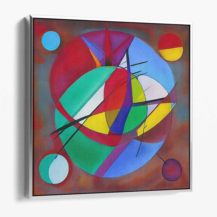 Spheres of Harmony: Modern Geometric Abstraction in Bold Colors